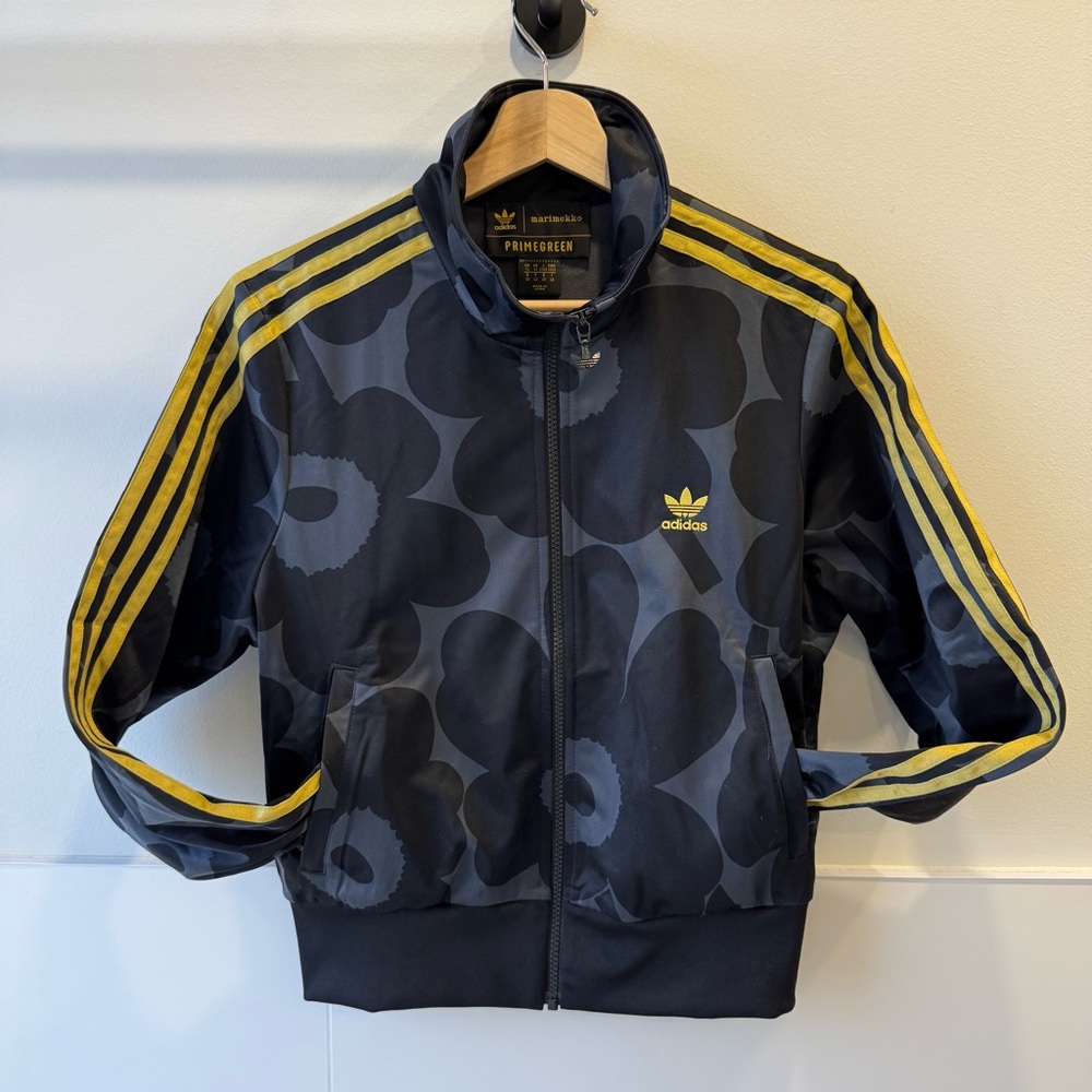 Marimekko Adidas collab - zip up worn twice - M